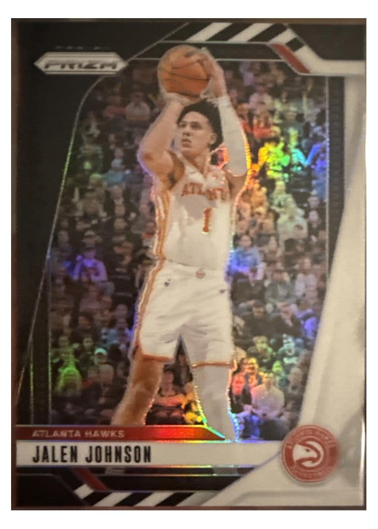 2024-25 Panini Prizm Base Set Jalen Johnson #120 card
