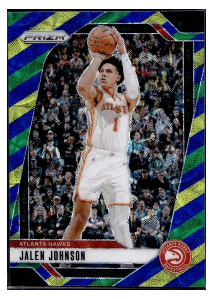 2024-25 Panini Prizm Base Set Jalen Johnson #120 card