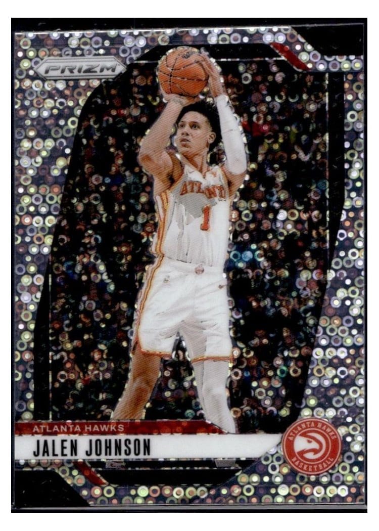 2024-25 Panini Prizm Base Set Jalen Johnson #120 card