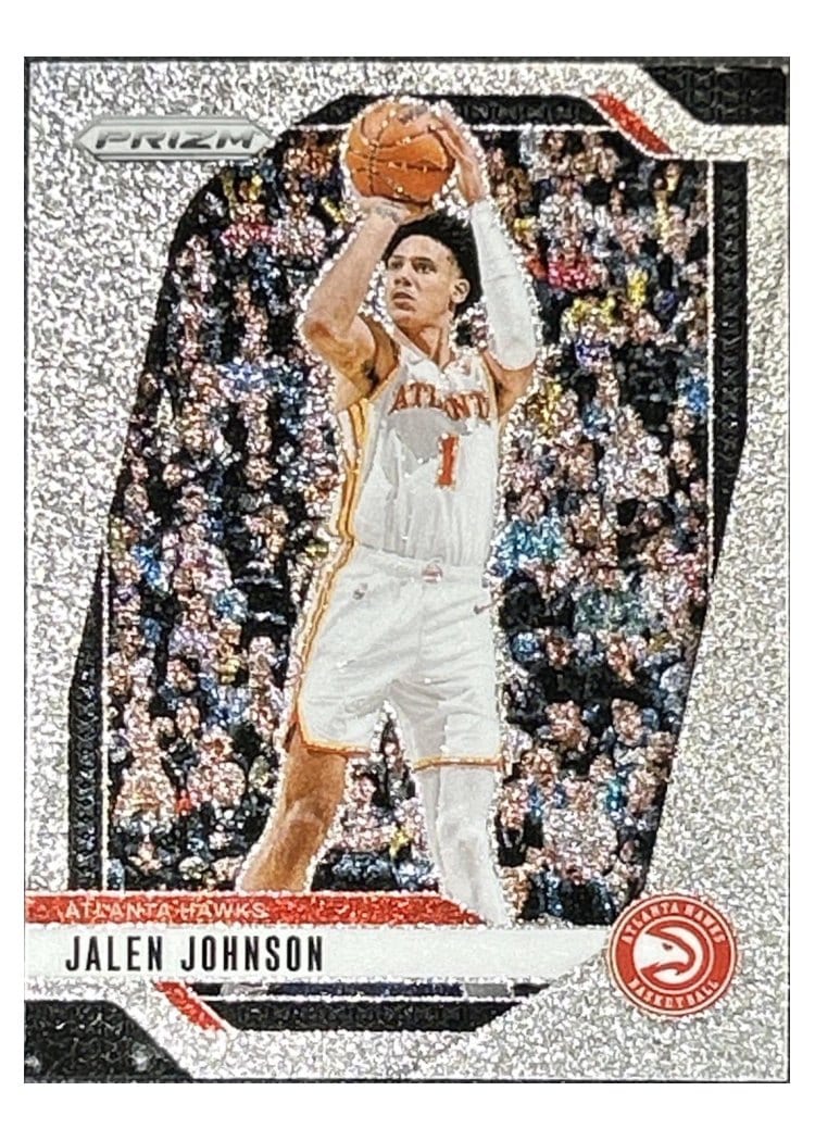 2024-25 Panini Prizm Base Set Jalen Johnson #120 card