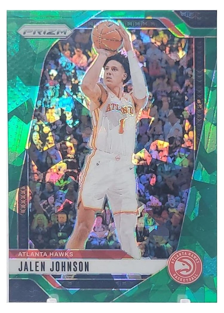 2024-25 Panini Prizm Base Set Jalen Johnson #120 card