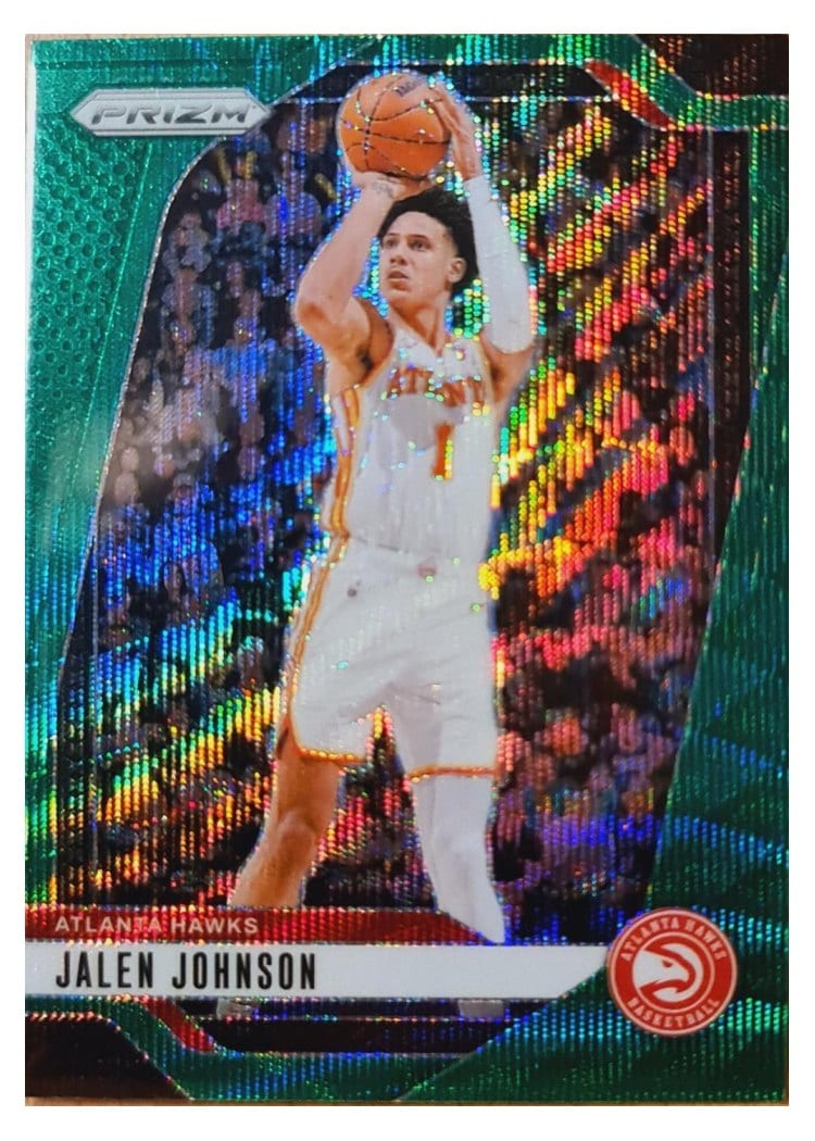 2024-25 Panini Prizm Base Set Jalen Johnson #120 card