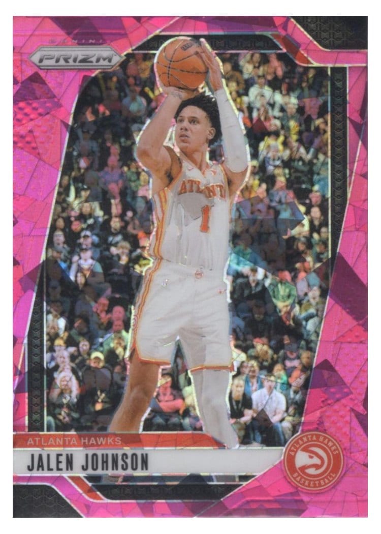 2024-25 Panini Prizm Base Set Jalen Johnson #120 card