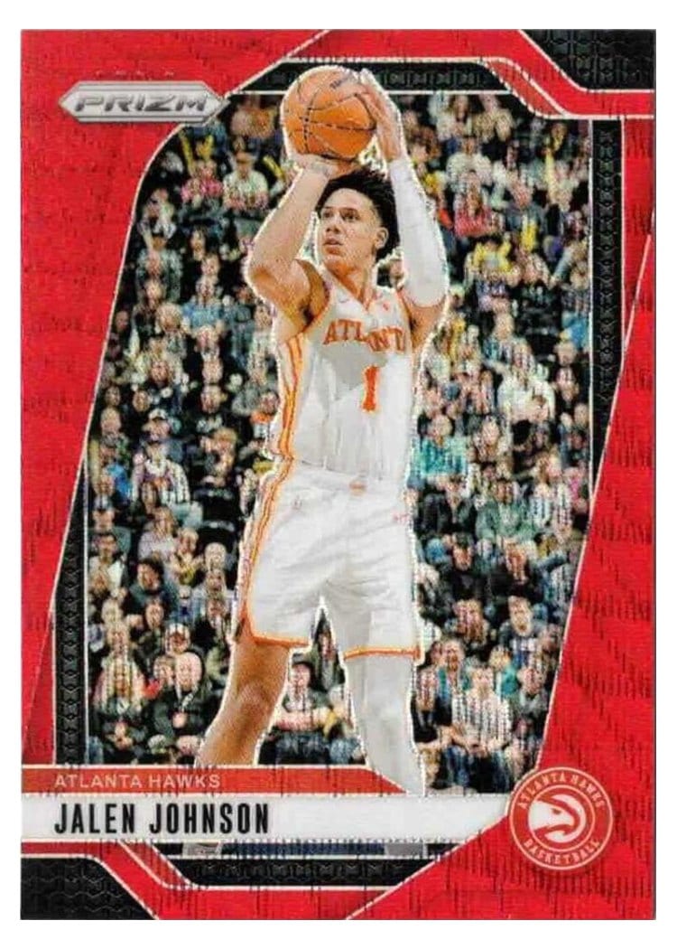 2024-25 Panini Prizm Base Set Jalen Johnson #120 card