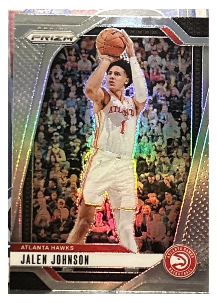 2024-25 Panini Prizm Base Set Jalen Johnson #120 card