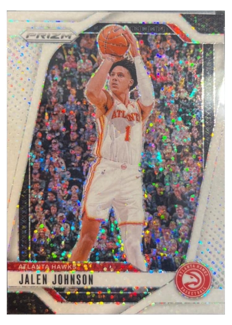 2024-25 Panini Prizm Base Set Jalen Johnson #120 card
