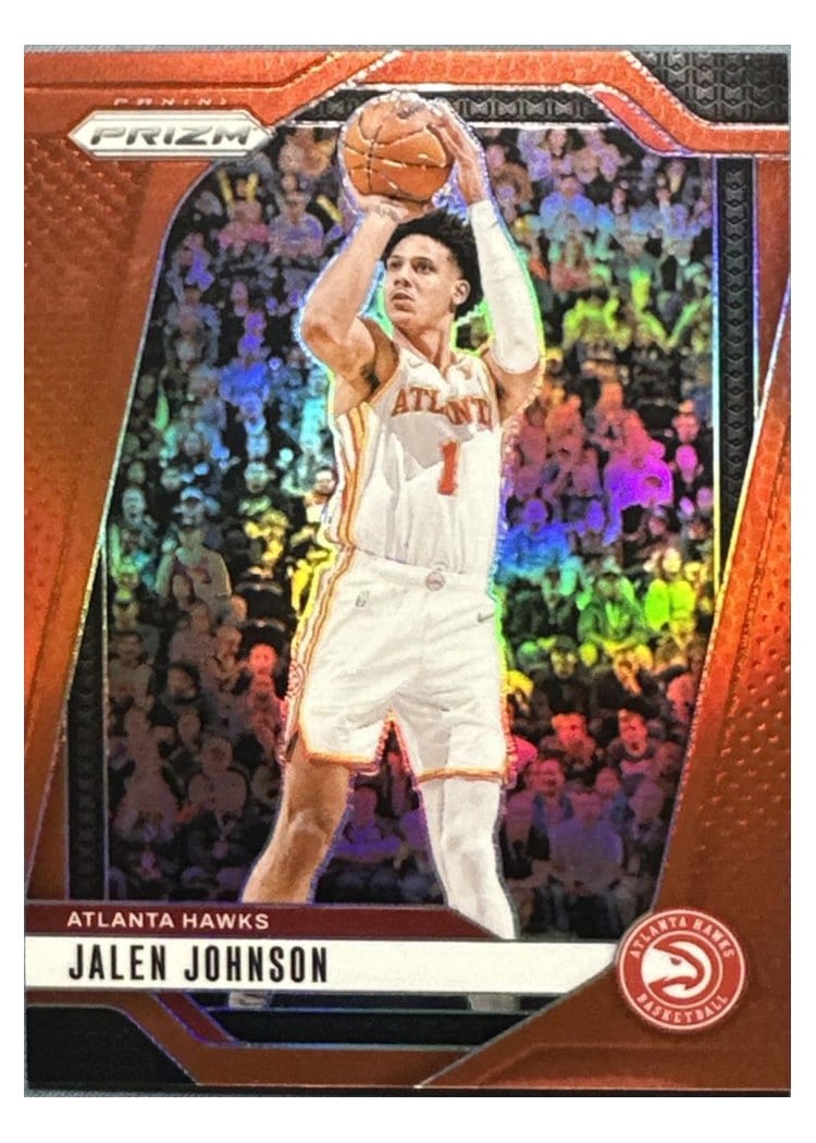 2024-25 Panini Prizm Base Set Jalen Johnson #120 card