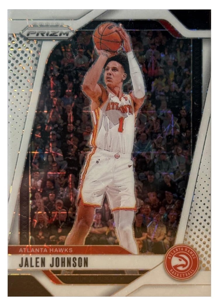 2024-25 Panini Prizm Base Set Jalen Johnson #120 card