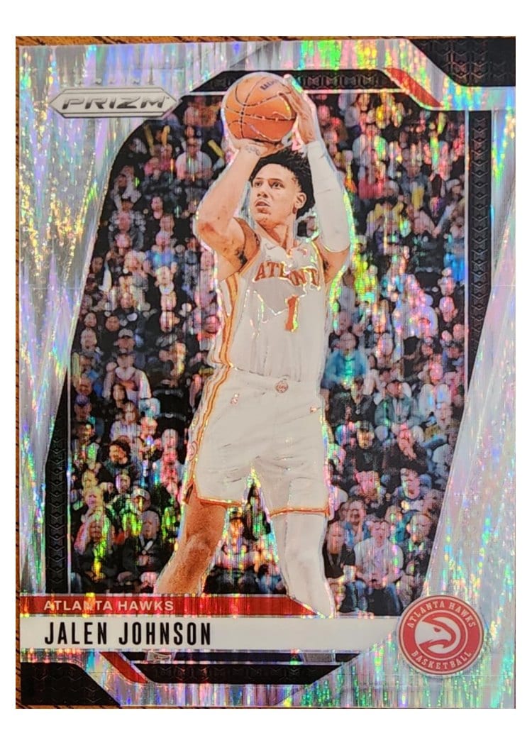 2024-25 Panini Prizm Base Set Jalen Johnson #120 card