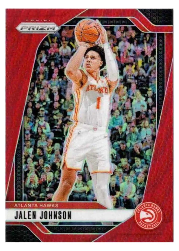 2024-25 Panini Prizm Base Set Jalen Johnson #120 card