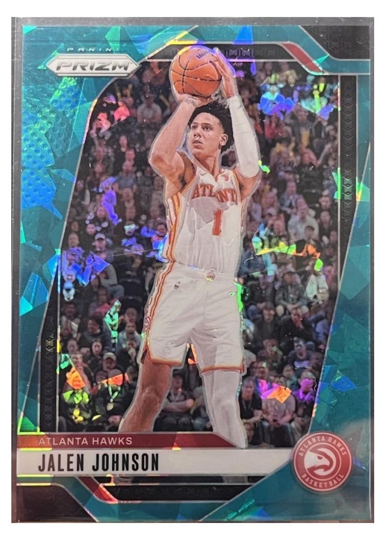 2024-25 Panini Prizm Base Set Jalen Johnson #120 card