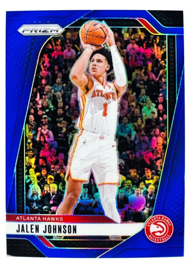 2024-25 Panini Prizm Base Set Jalen Johnson #120 card
