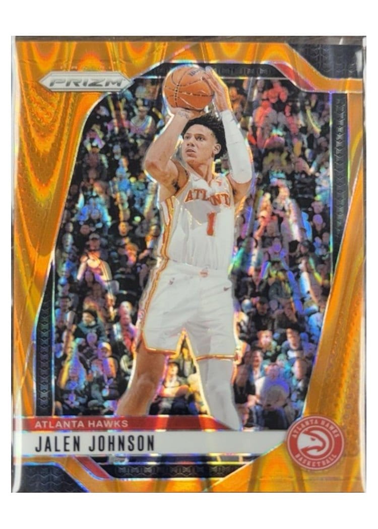 2024-25 Panini Prizm Base Set Jalen Johnson #120 card