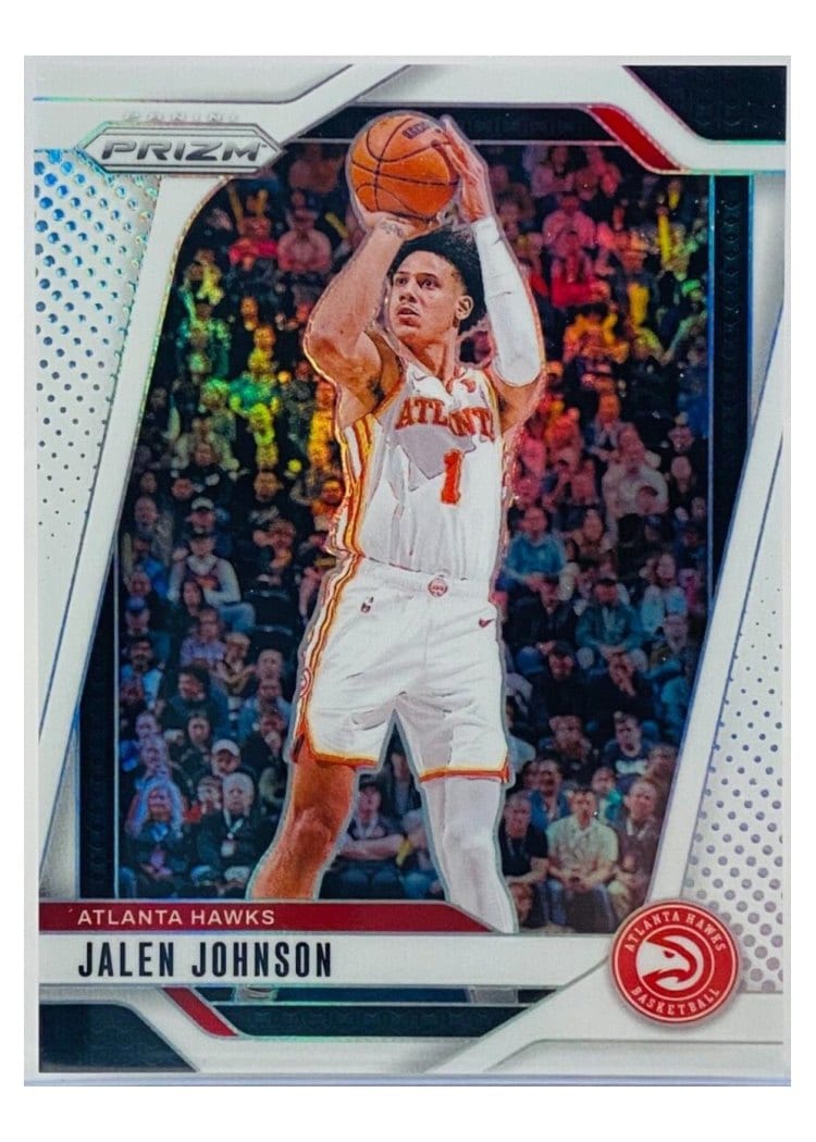 2024-25 Panini Prizm Base Set Jalen Johnson #120 card