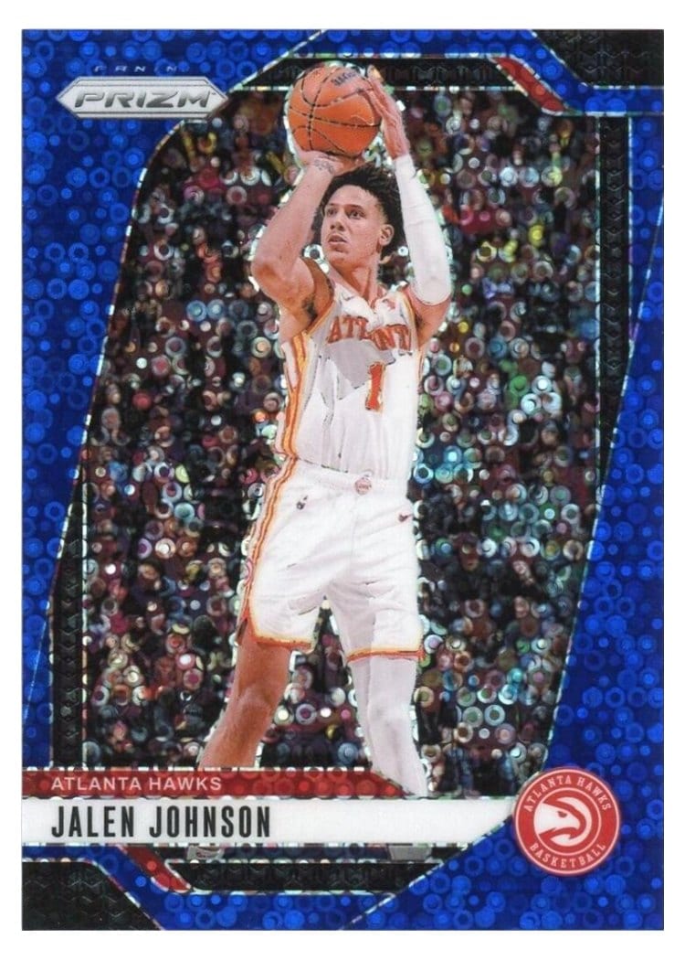 2024-25 Panini Prizm Base Set Jalen Johnson #120 card