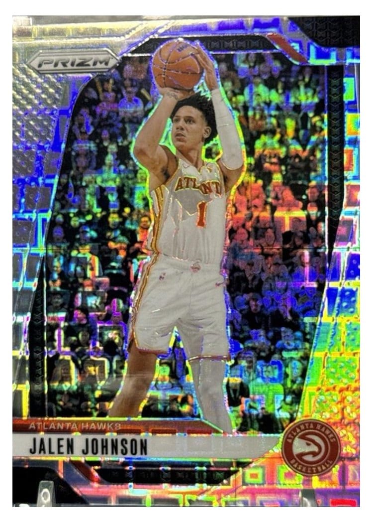 2024-25 Panini Prizm Base Set Jalen Johnson #120 card