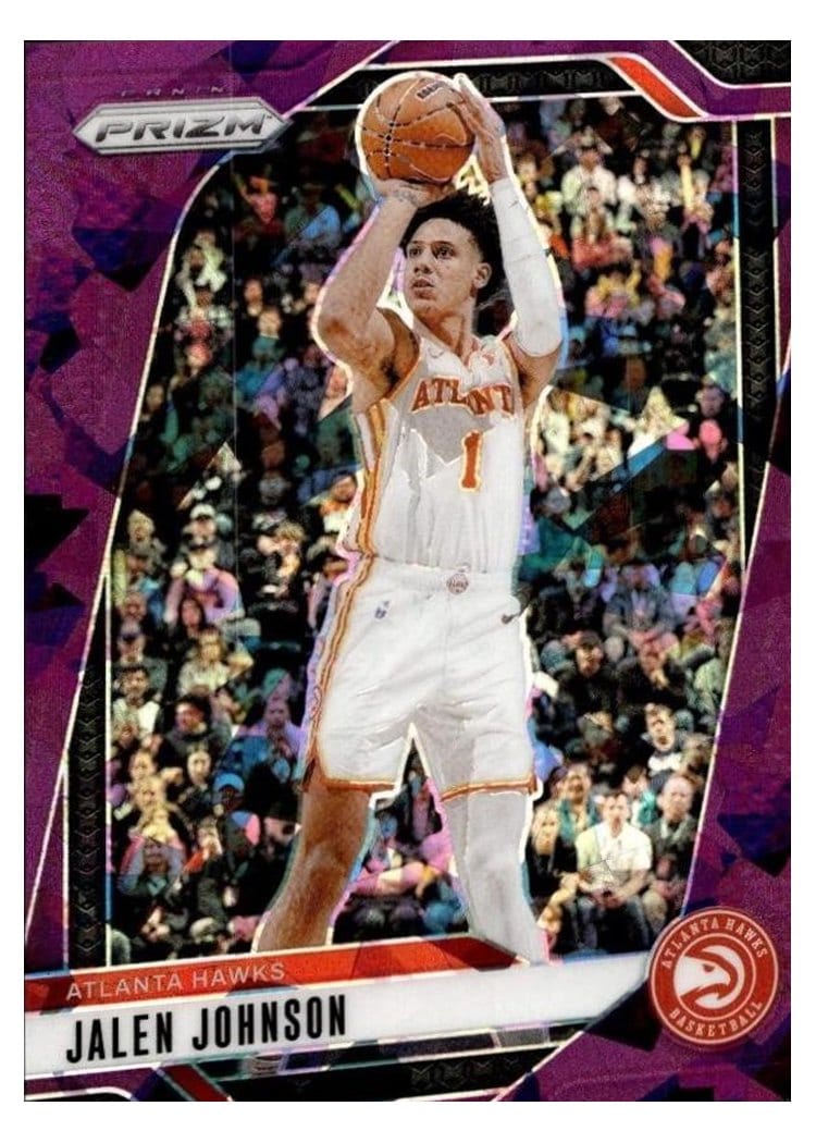 2024-25 Panini Prizm Base Set Jalen Johnson #120 card
