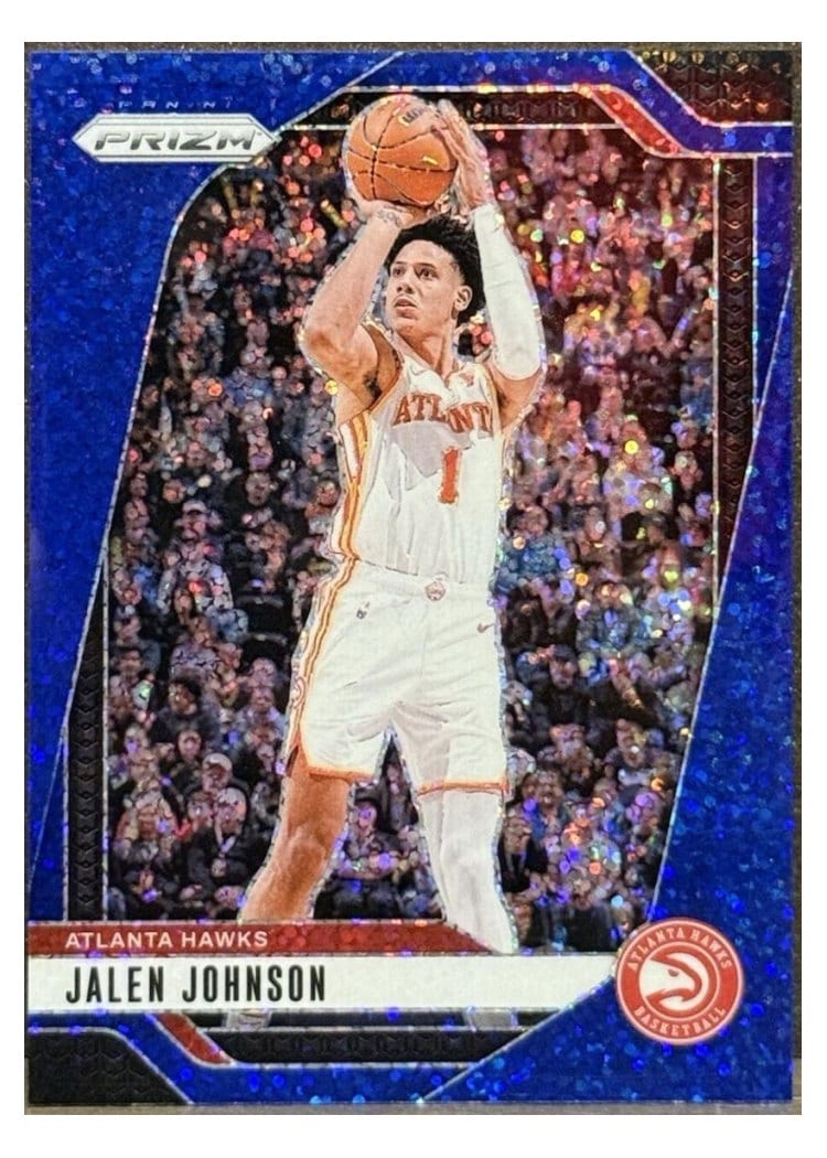 2024-25 Panini Prizm Base Set Jalen Johnson #120 card