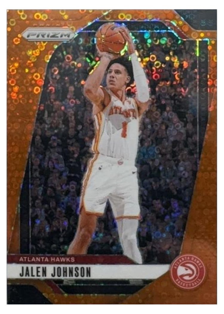 2024-25 Panini Prizm Base Set Jalen Johnson #120 card
