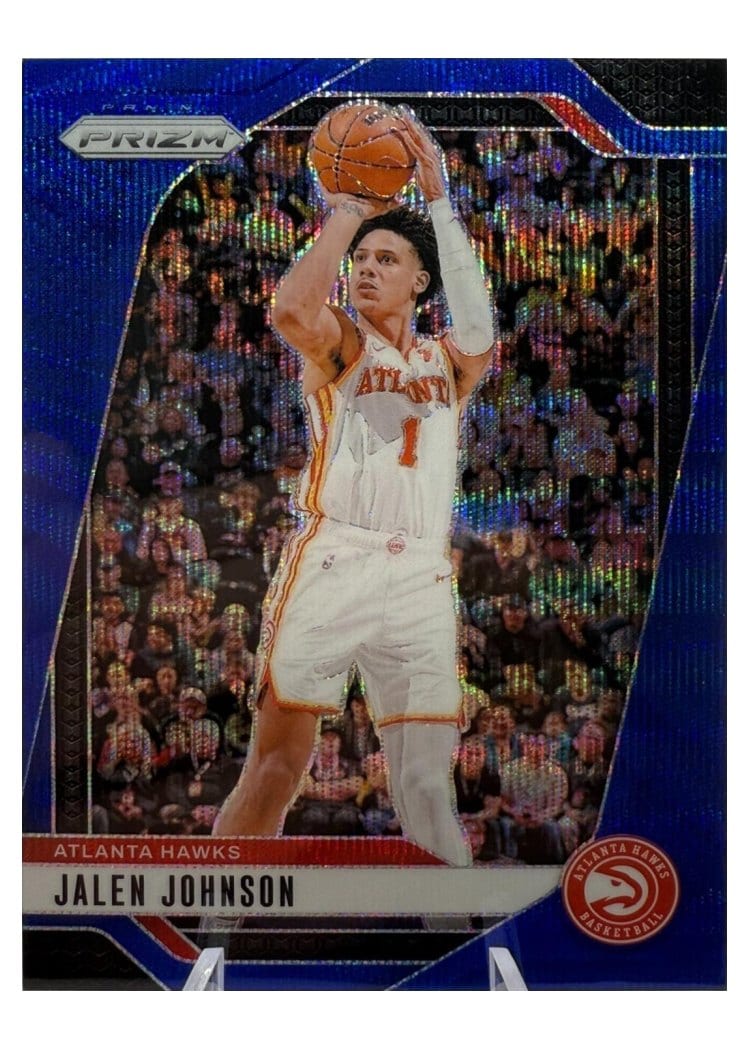2024-25 Panini Prizm Base Set Jalen Johnson #120 card