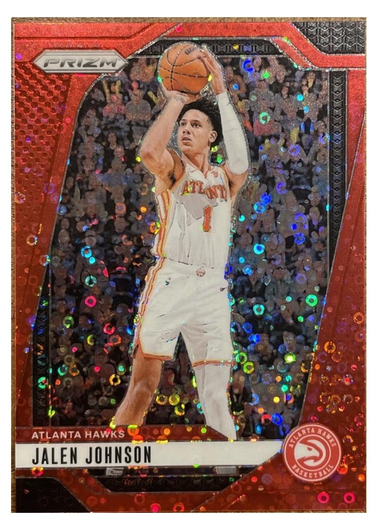 2024-25 Panini Prizm Base Set Jalen Johnson #120 card