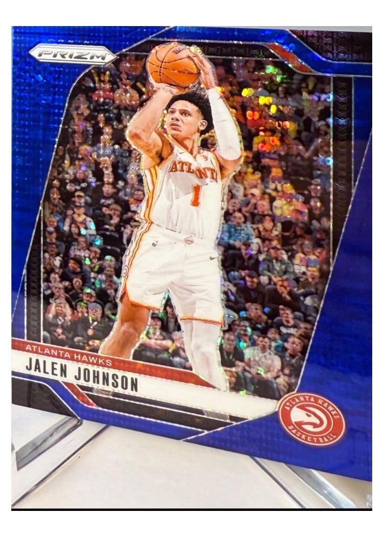 2024-25 Panini Prizm Base Set Jalen Johnson #120 card