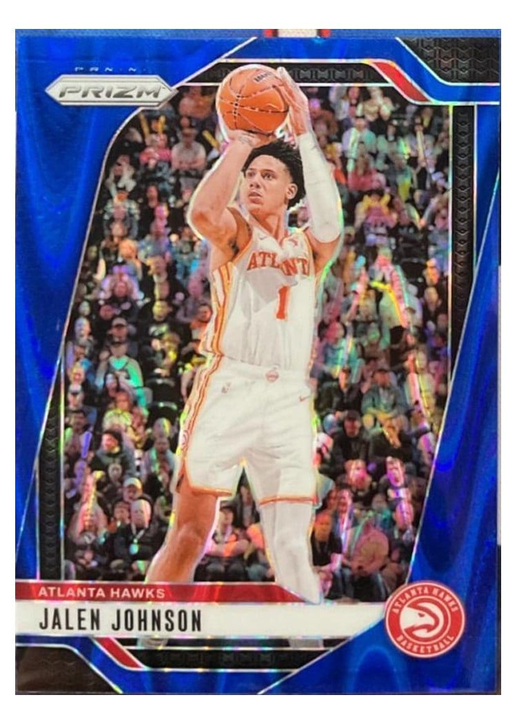 2024-25 Panini Prizm Base Set Jalen Johnson #120 card