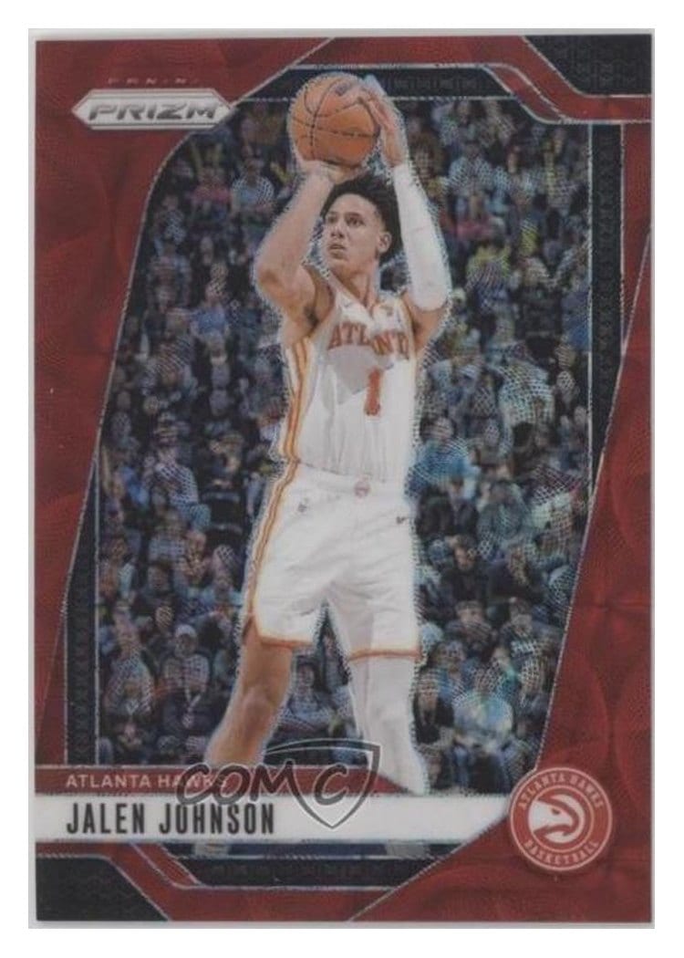 2024-25 Panini Prizm Base Set Jalen Johnson #120 card