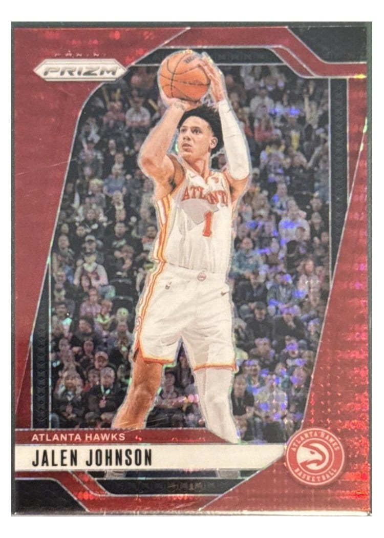 2024-25 Panini Prizm Base Set Jalen Johnson #120 card