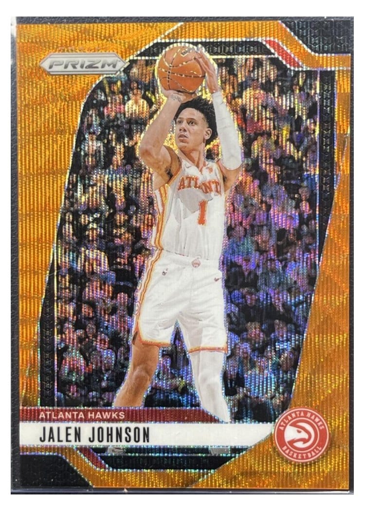 2024-25 Panini Prizm Base Set Jalen Johnson #120 card