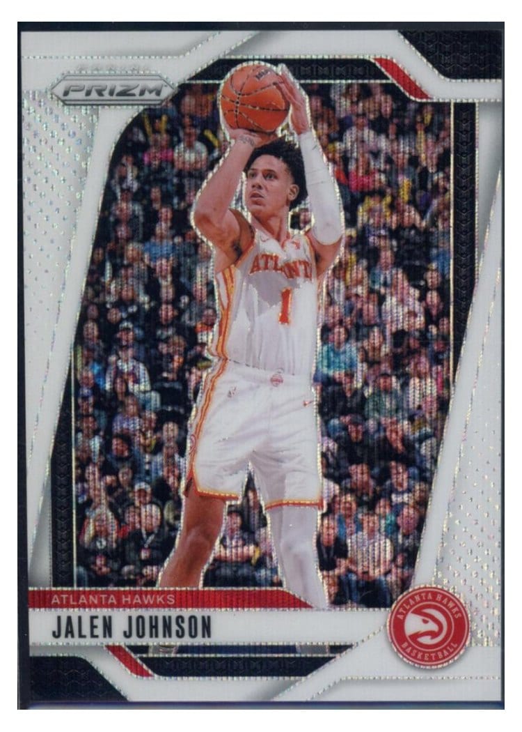 2024-25 Panini Prizm Base Set Jalen Johnson #120 card