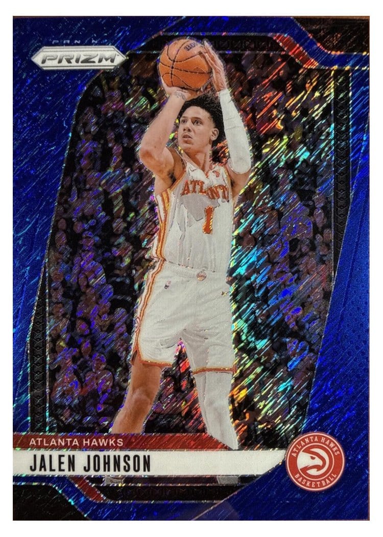 2024-25 Panini Prizm Base Set Jalen Johnson #120 card