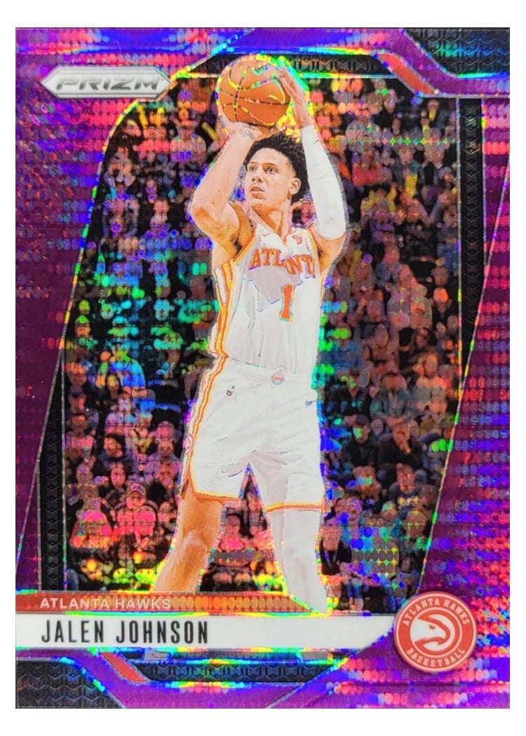 2024-25 Panini Prizm Base Set Jalen Johnson #120 card