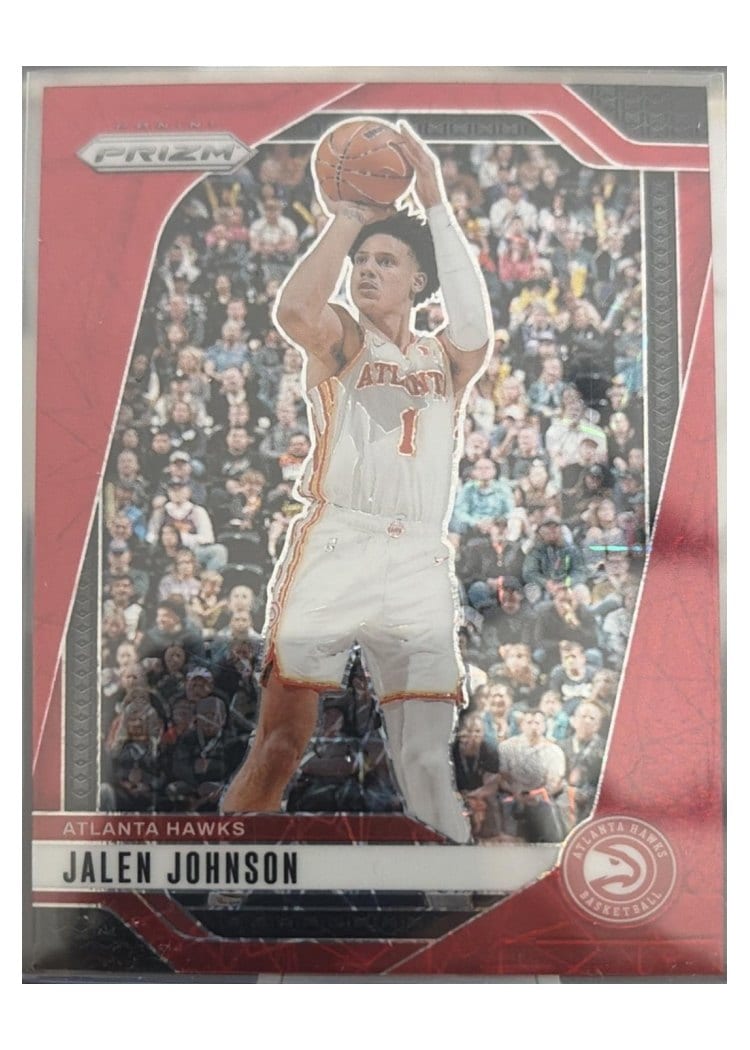 2024-25 Panini Prizm Base Set Jalen Johnson #120 card