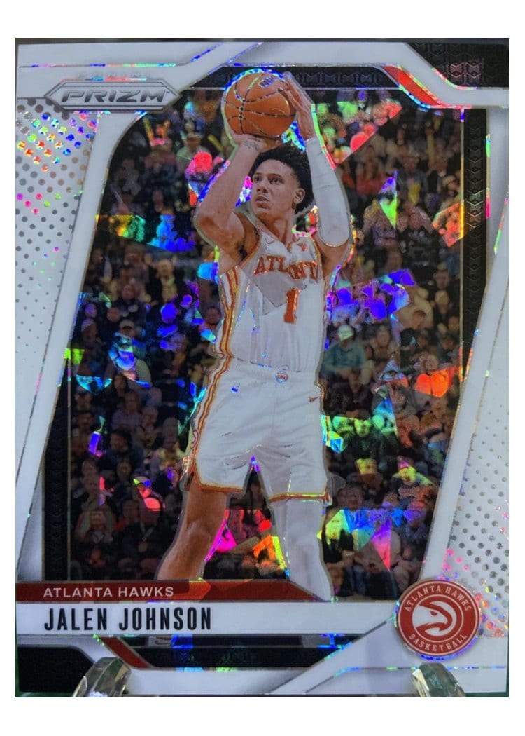 2024-25 Panini Prizm Base Set Jalen Johnson #120 card