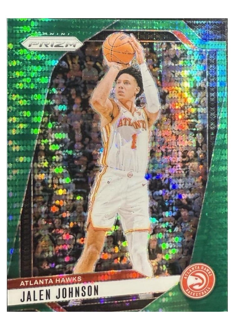 2024-25 Panini Prizm Base Set Jalen Johnson #120 card