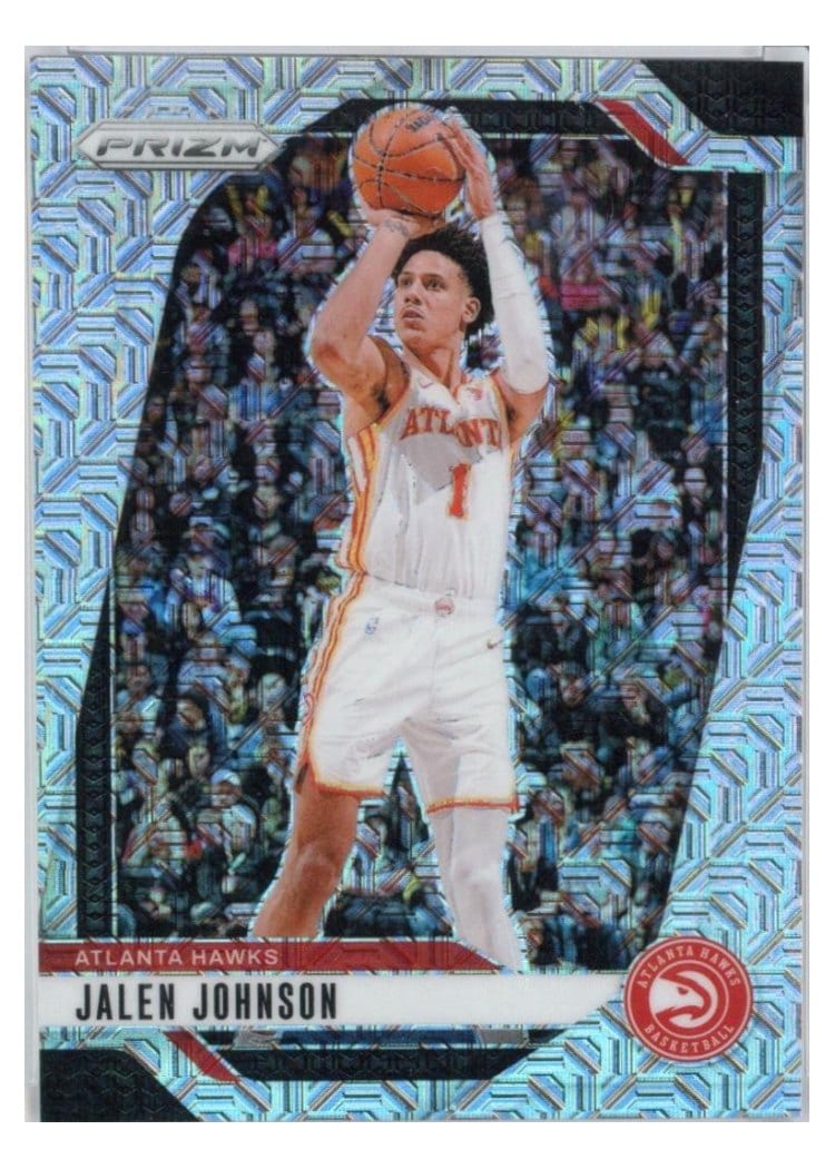 2024-25 Panini Prizm Base Set Jalen Johnson #120 card