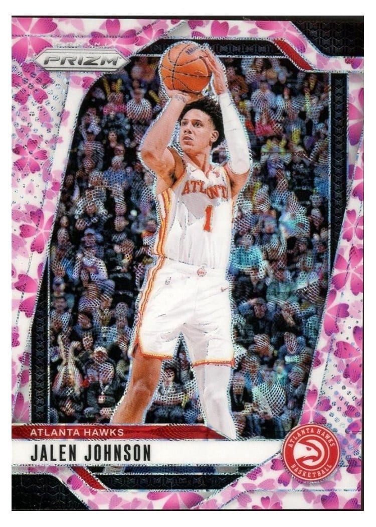2024-25 Panini Prizm Base Set Jalen Johnson #120 card