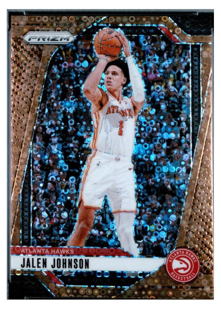 2024-25 Panini Prizm Base Set Jalen Johnson #120 card
