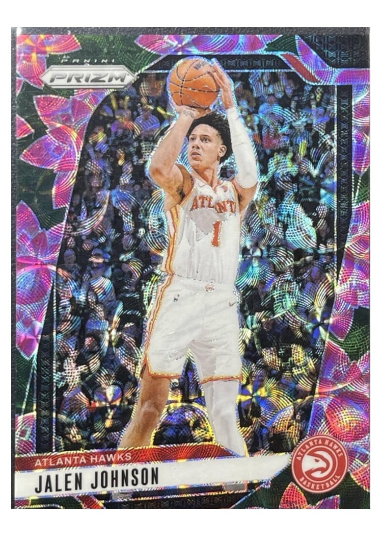 2024-25 Panini Prizm Base Set Jalen Johnson #120 card