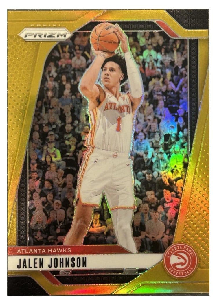 2024-25 Panini Prizm Base Set Jalen Johnson #120 card