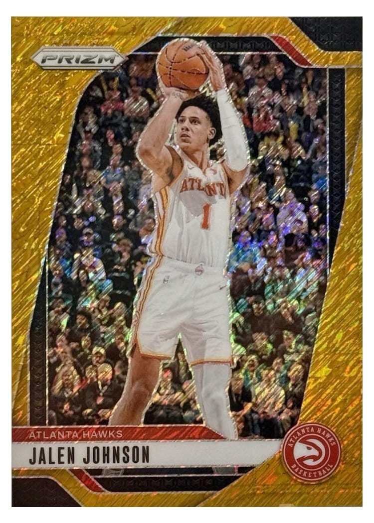 2024-25 Panini Prizm Base Set Jalen Johnson #120 card