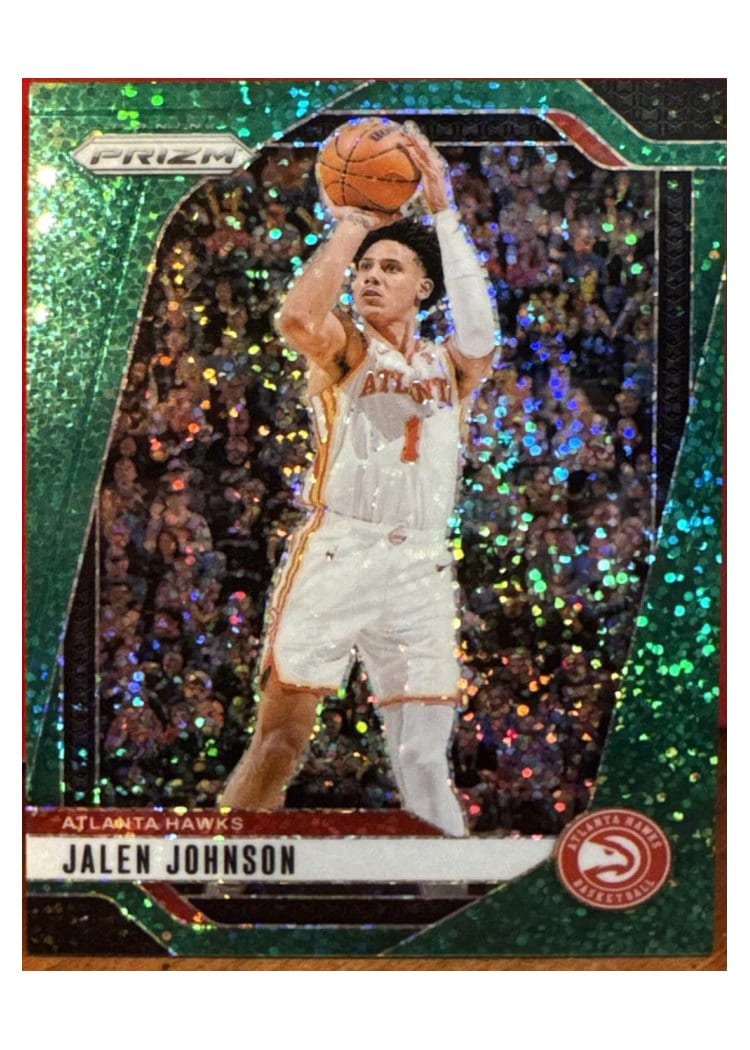 2024-25 Panini Prizm Base Set Jalen Johnson #120 card