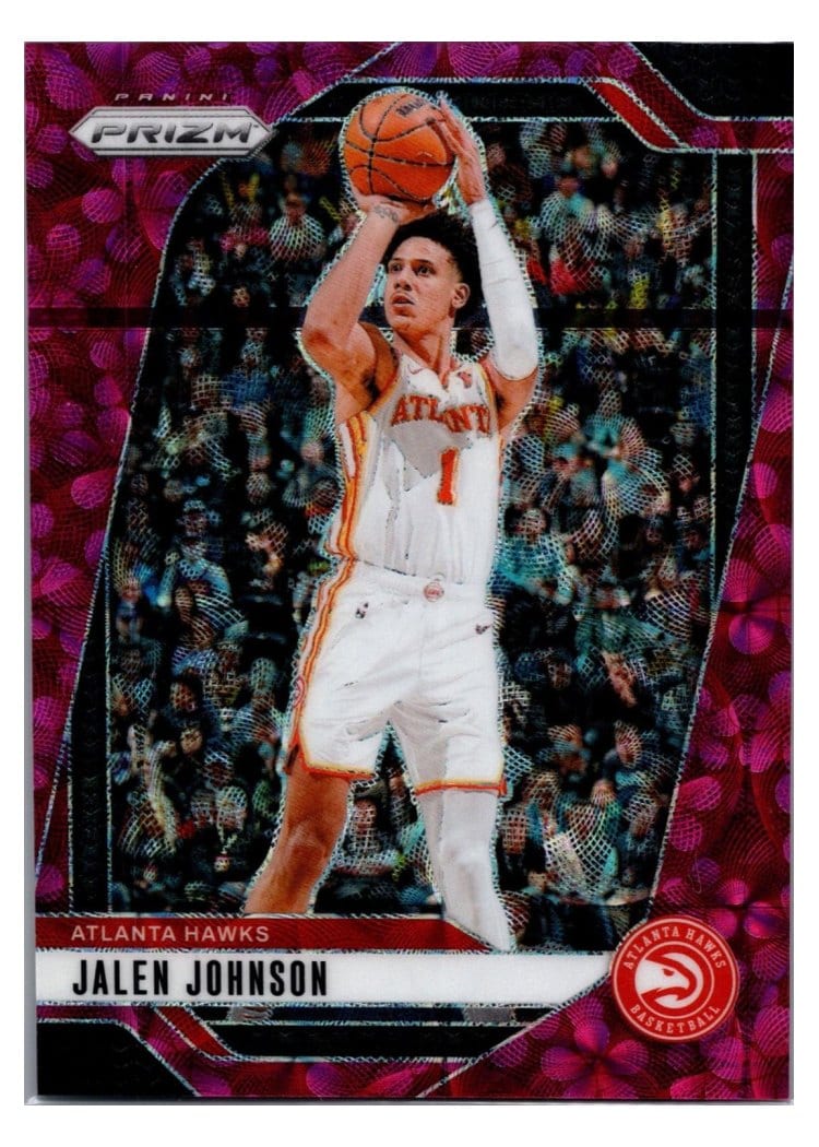 2024-25 Panini Prizm Base Set Jalen Johnson #120 card