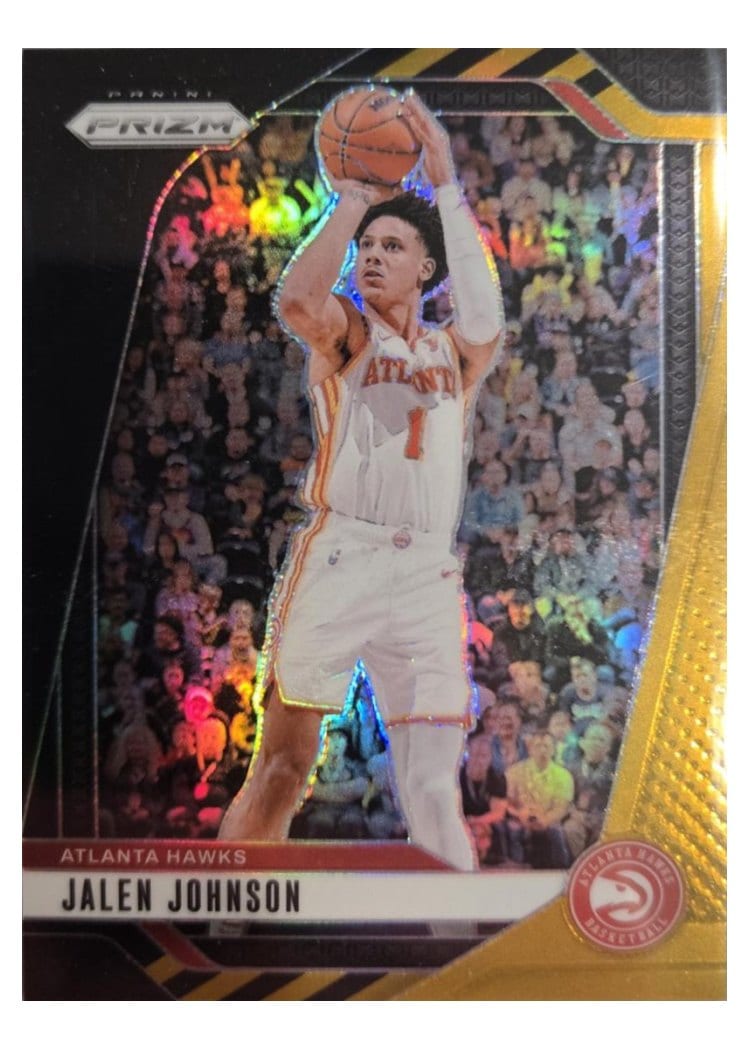 2024-25 Panini Prizm Base Set Jalen Johnson #120 card
