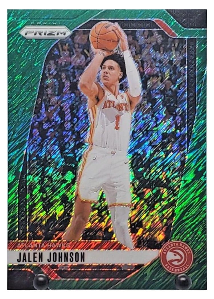 2024-25 Panini Prizm Base Set Jalen Johnson #120 card
