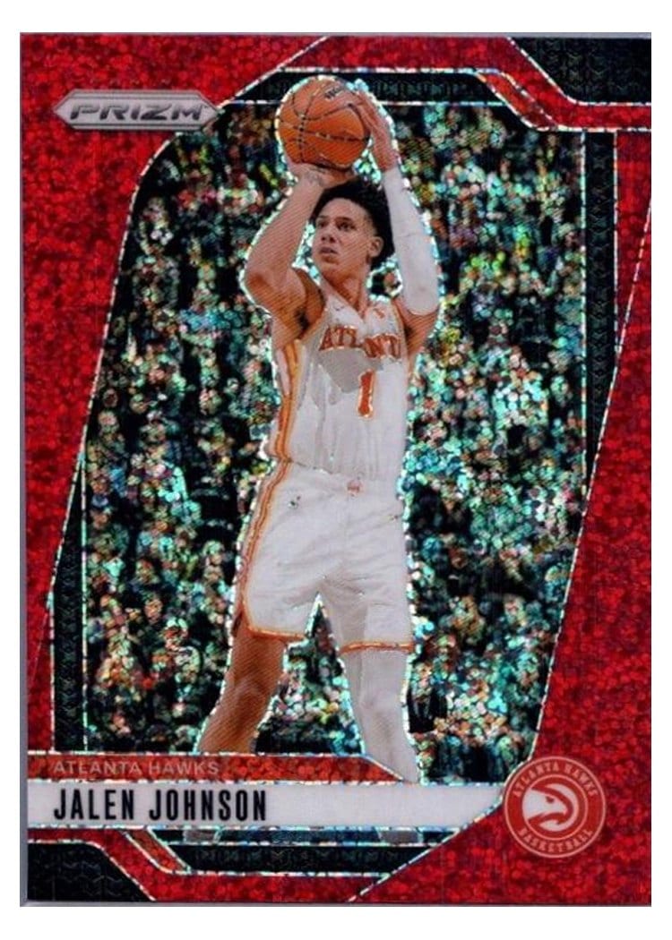2024-25 Panini Prizm Base Set Jalen Johnson #120 card