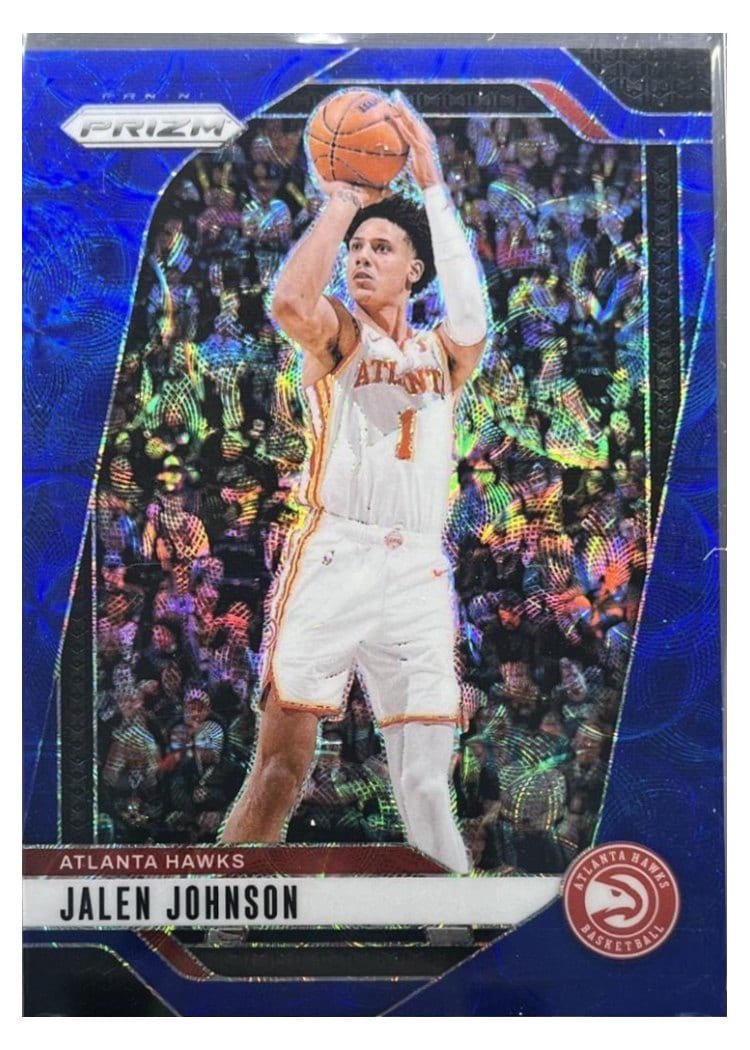 2024-25 Panini Prizm Base Set Jalen Johnson #120 card