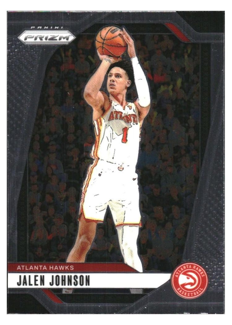 2024-25 Panini Prizm Base Set Jalen Johnson #120 card