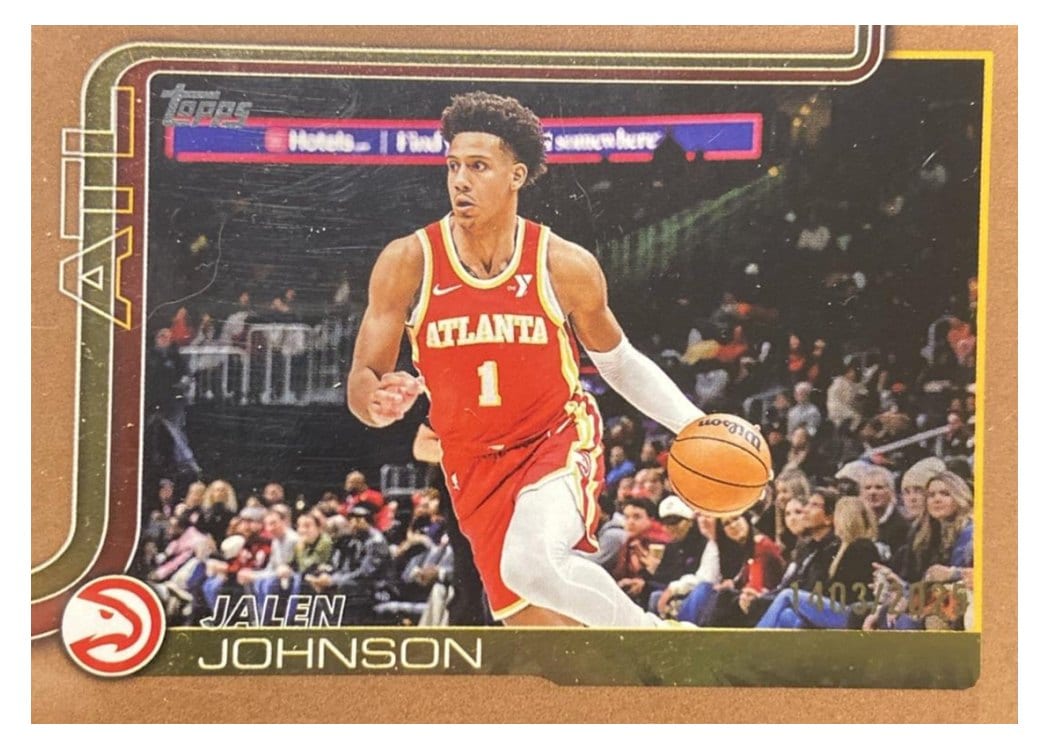 2025-26 Topps Base Set Jalen Johnson #65 card